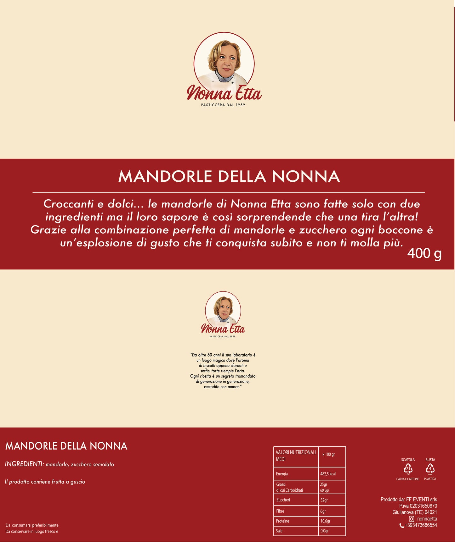 MANDORLE DELLA NONNA